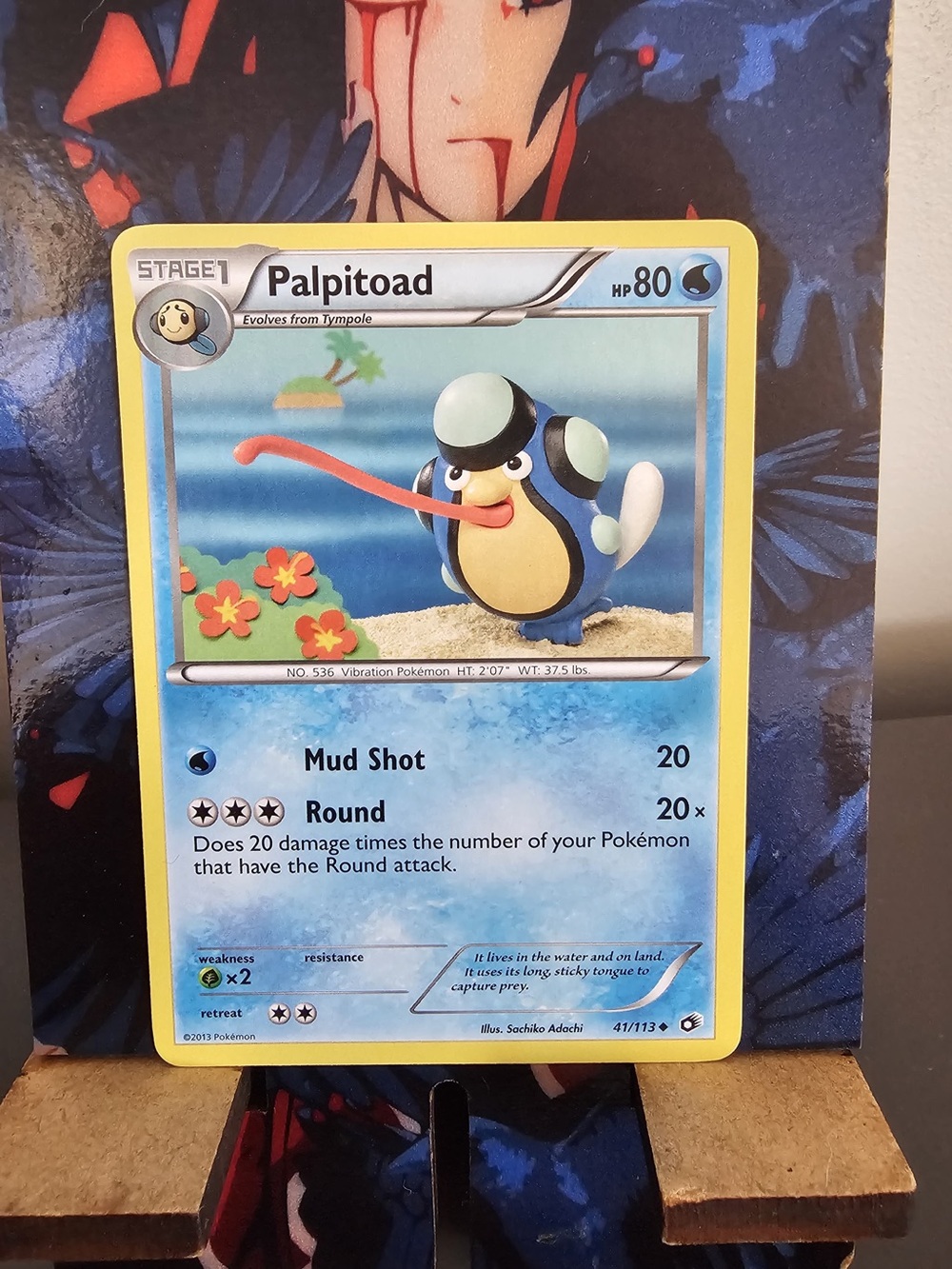 Pokemon Card Palpitoad 41/113